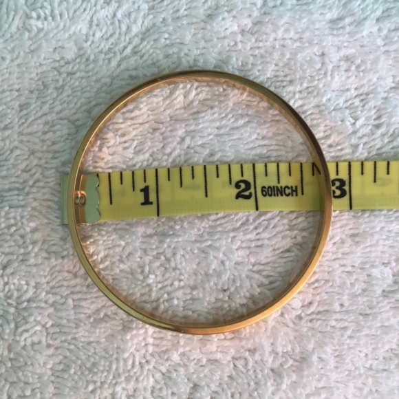 Swarovski bangle with three colour crystals - Picture 5 of 5